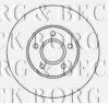 BORG & BECK BBD4451 Brake Disc